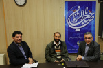 معرفی فرماندهی حوزه مقاومت بسیج کارکنان دانشگاه جامع علمی کاربردی